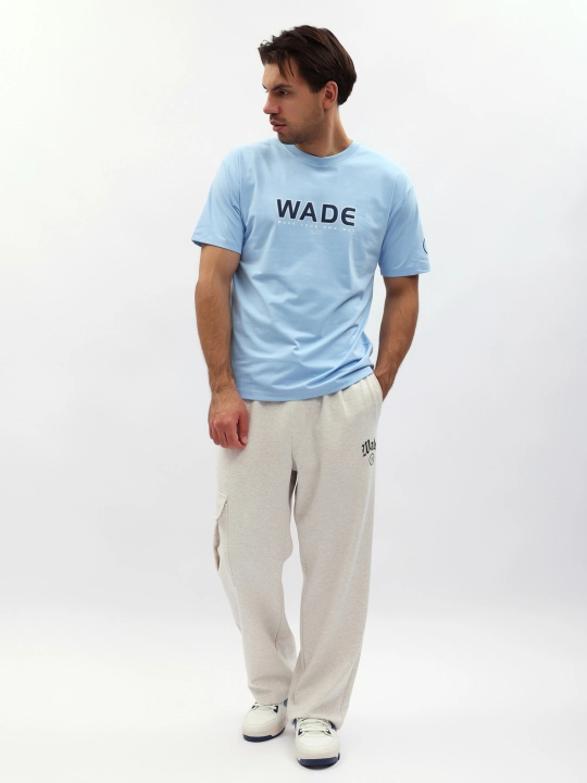 Erkaklar uchun erkin bichimli AHSW143 bosma naqshli LI-NING WADE futbolkasi - 