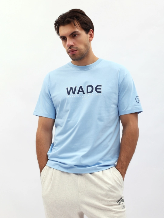 Erkaklar uchun erkin bichimli AHSW143 bosma naqshli LI-NING WADE futbolkasi