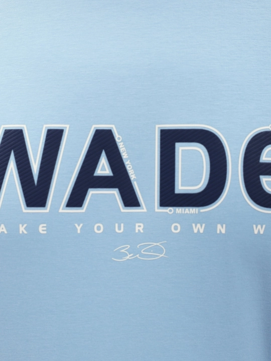 Erkaklar uchun erkin bichimli AHSW143 bosma naqshli LI-NING WADE futbolkasi