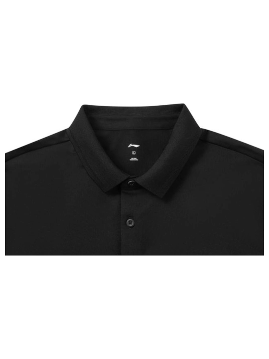 Erkaklar sport polo futbolkasi, kalta yengli LI-NING APLW311