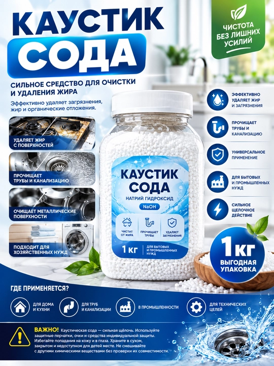 Сода каустик крот - 