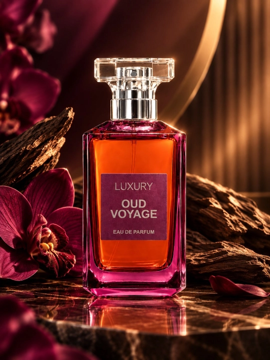 Oud Voyage Luxury Perfumes 100 мл — унисекс, удовый древесно-пряный аромат - 