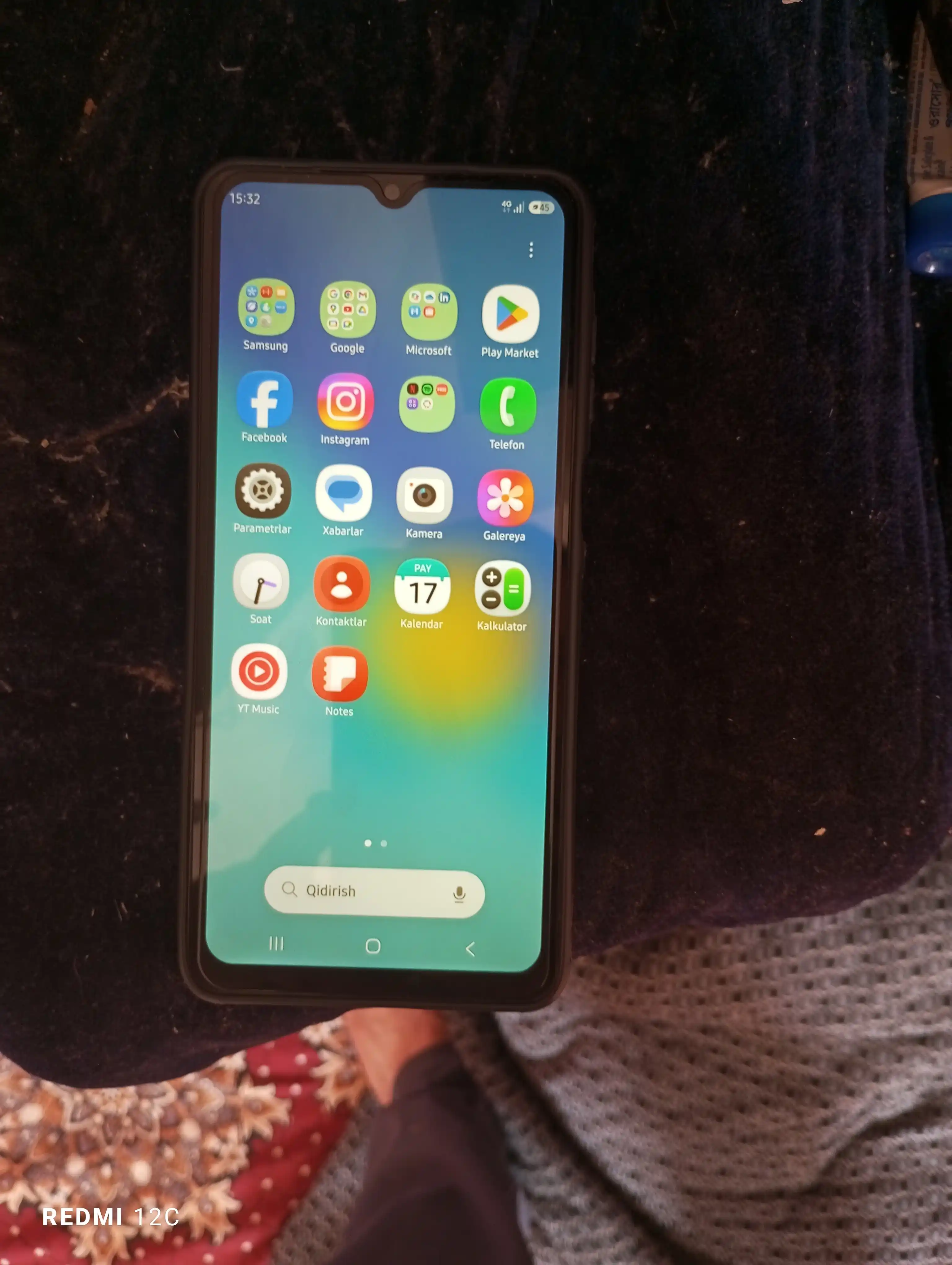 Смартфон Samsung Galaxy A07 4/128GB black