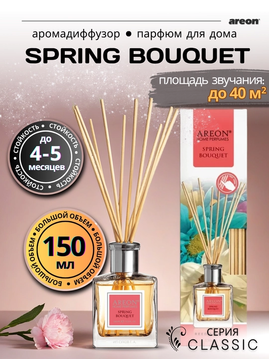 Aromadiffuzori Areon, 150 ml, uy uchun asvejitel, osvejitel, diffuzor, aromatizator - 