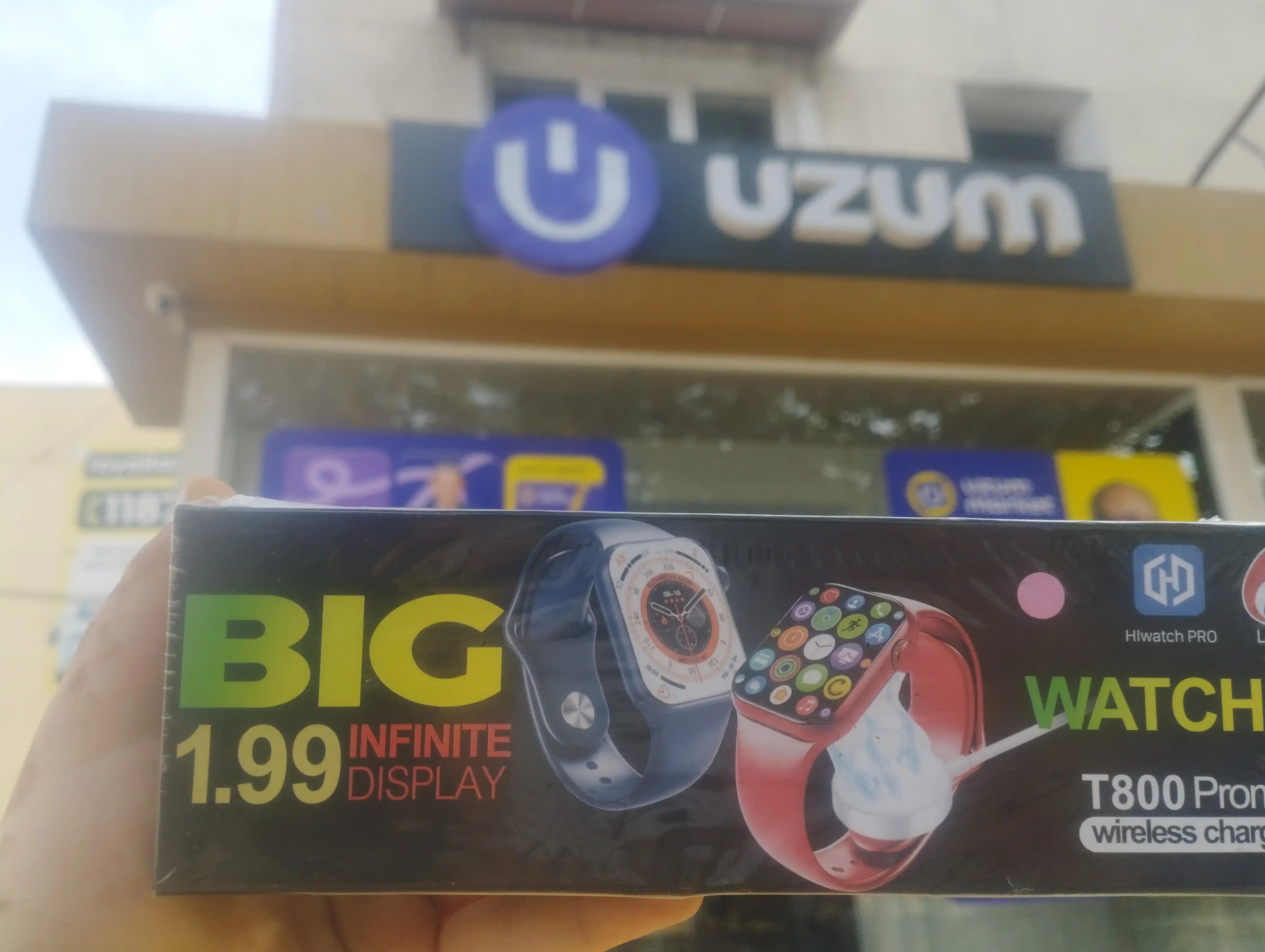 Смарт-часы Smart Watch 8 Big T800 Pro Max, для Android и iPhone, беспроводная зарядка