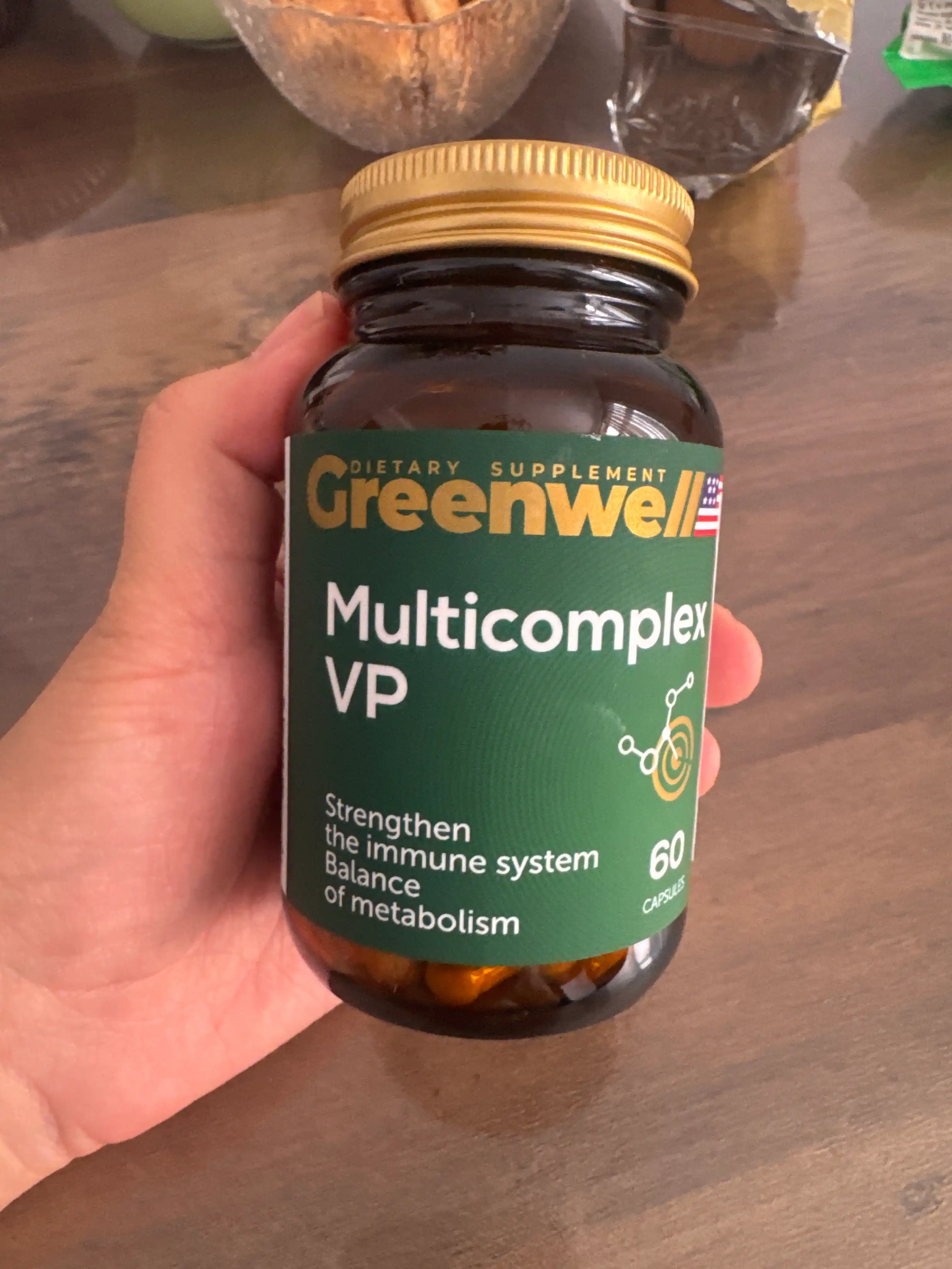 Greenwell Multicomplex VP комплекс витаминов и минералов для энергии, иммунитета