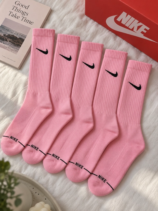 Носки Nike длинные, 5 пар, 36-41, высокие спортивные гетры, мужские и женские