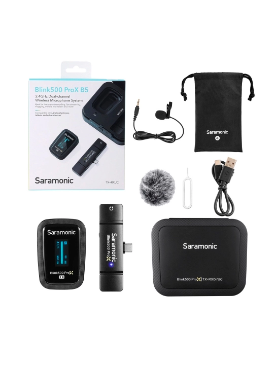 Saramonic Blink500 ProX B5 — беспроводная микрофонная система USB-C