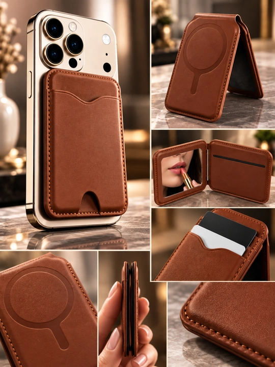 Safe card holder,magnitli karta cheholi,MagSafe magnitli telefon ushlagich