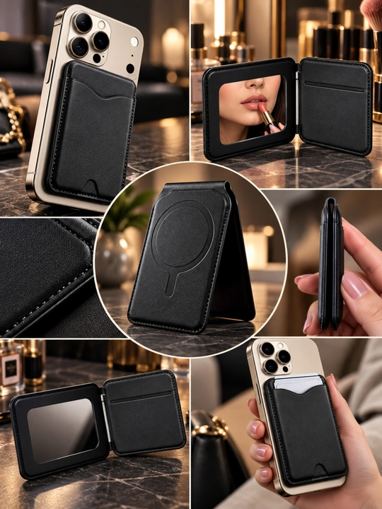 Safe card holder,magnitli karta cheholi,MagSafe magnitli telefon ushlagich