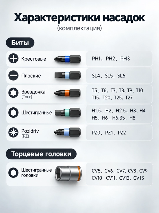 Набор отверток ATUMAN RS2 28 шт