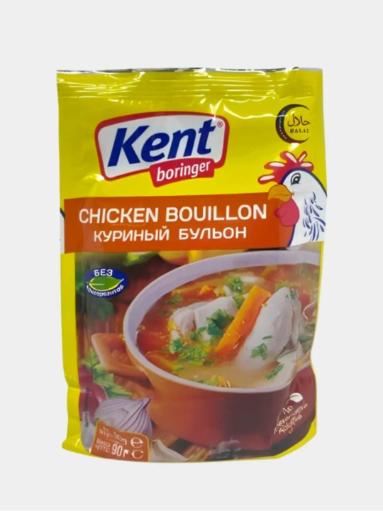 Куриный бульон-порошок Kent, 90 г Х 12 шт - 