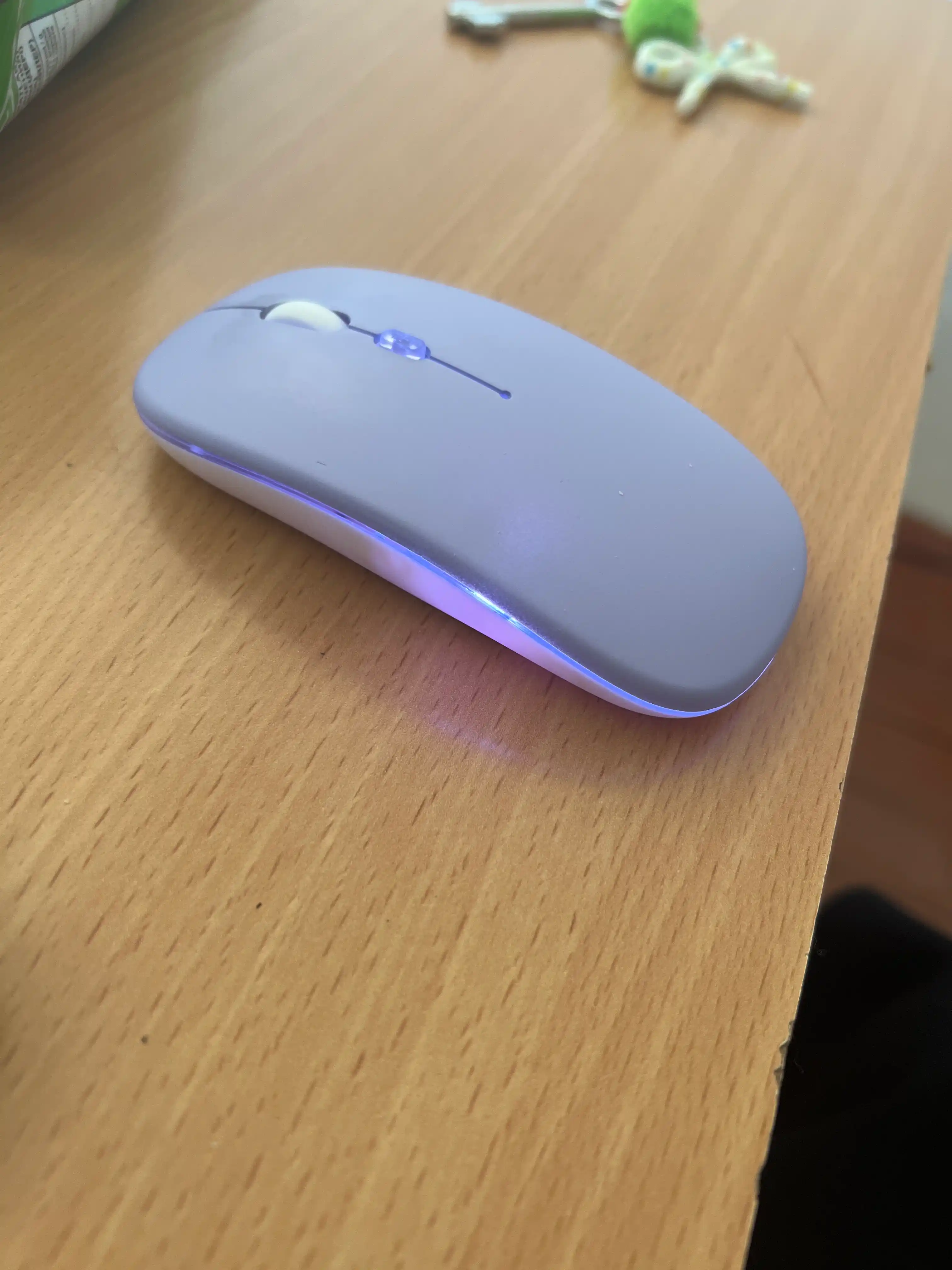 Sichqoncha Bluetooth simsiz tovushsiz Type-c zaryadka 2 rejimda ishlaydigan