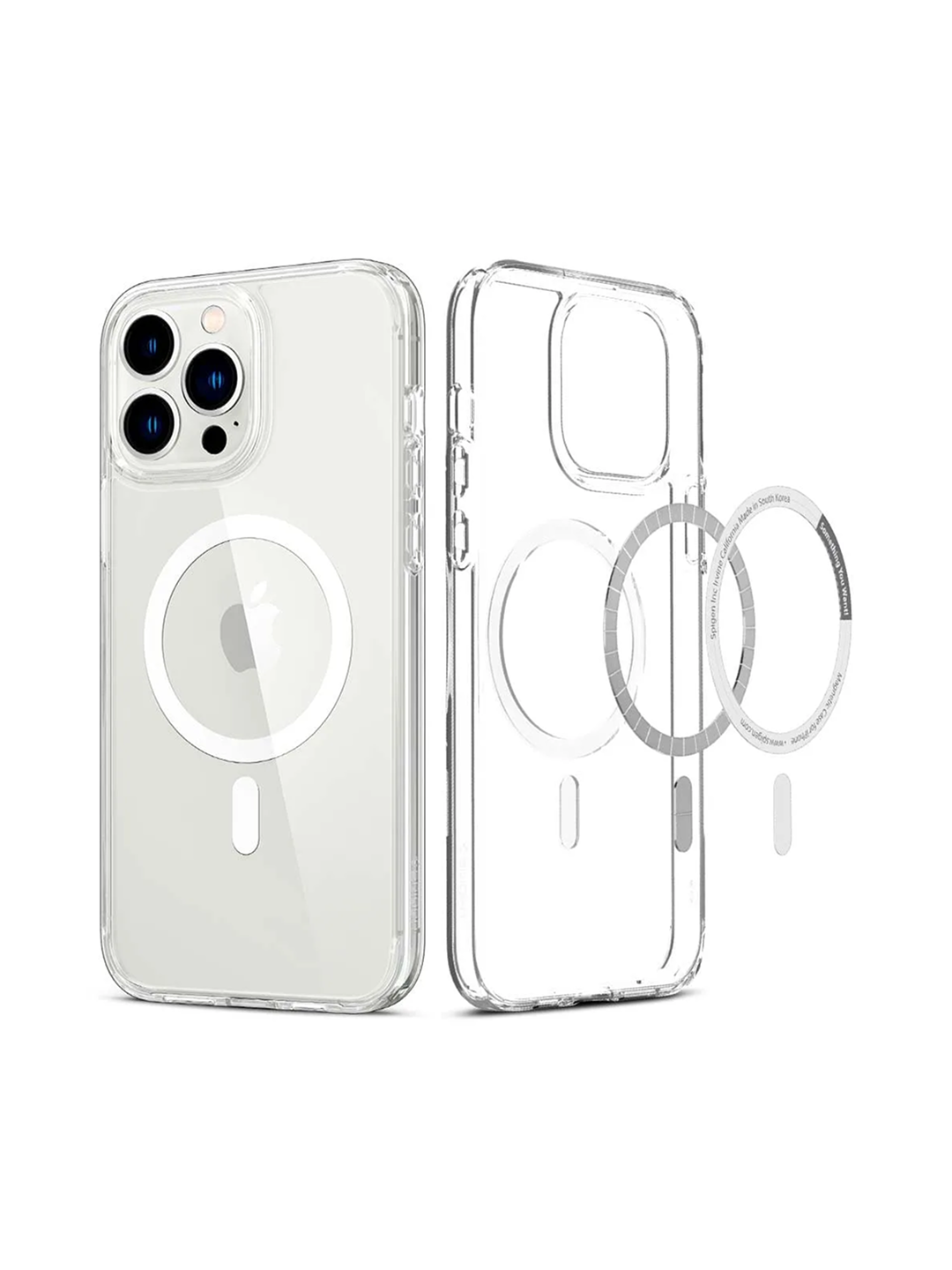 Чехол для iPhone 13 Pro Max Clear Case MagSafe прозрачный