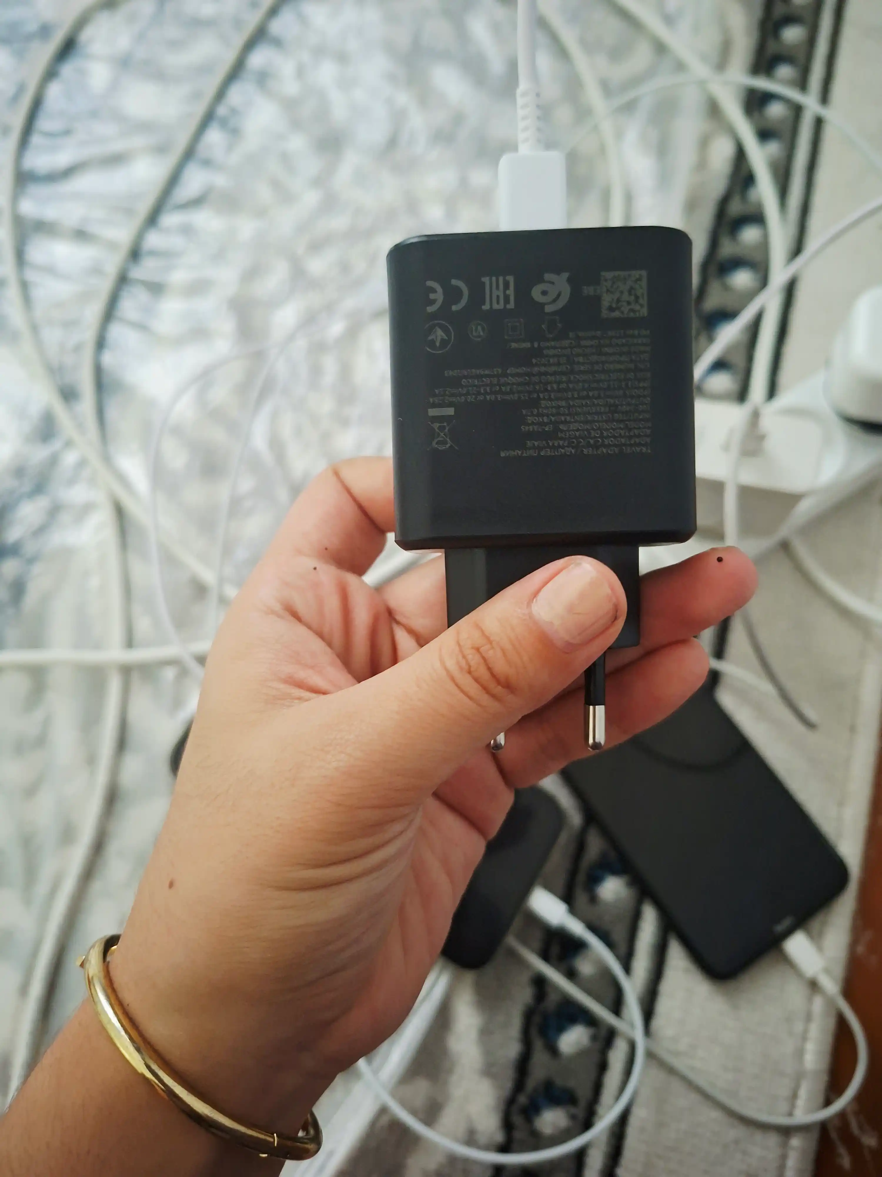 Сетевой адаптер Samsung 45W PD Type-C, супер быстрая зарядка