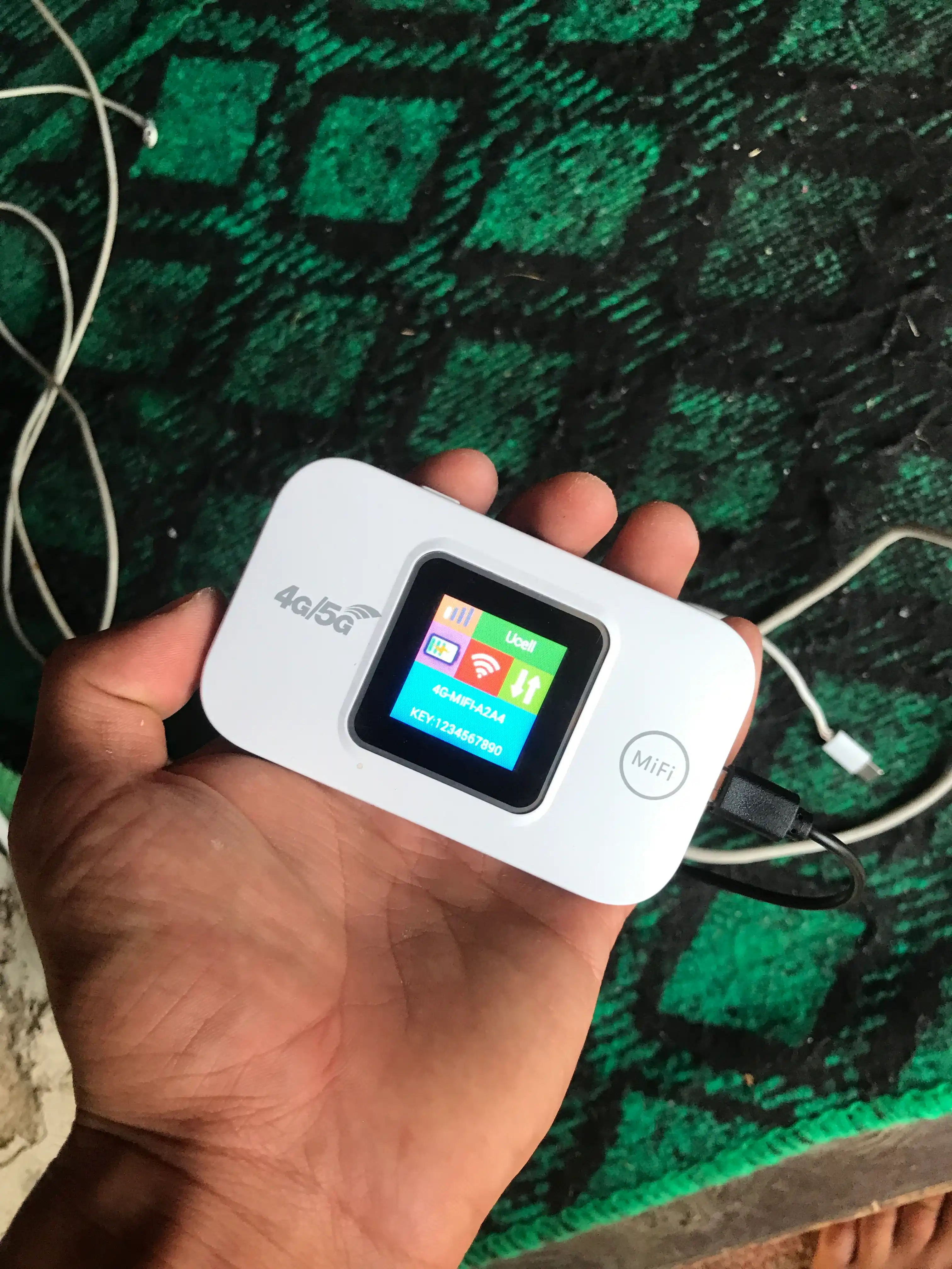 Portativ WiFi 4G LTE,SIM kartali modem,mobil internet,10 qurilma uchun,cho'ntak router