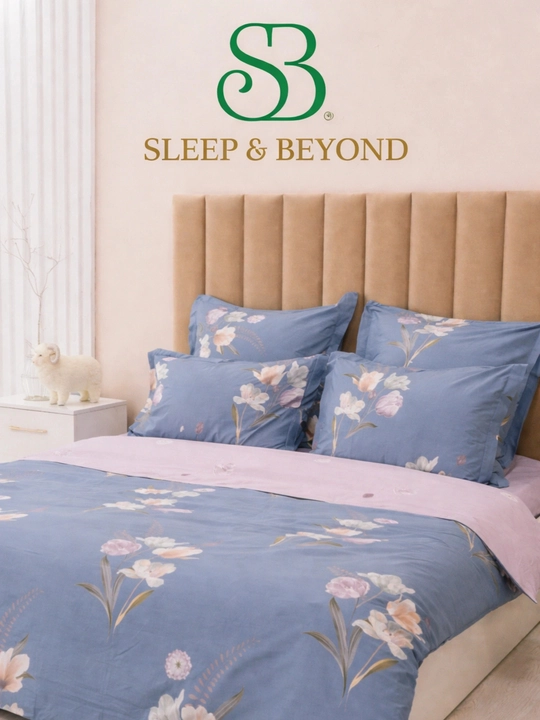 Sleep&Beyond organik choyshablari, AQSH, satin, 100% paxta - 