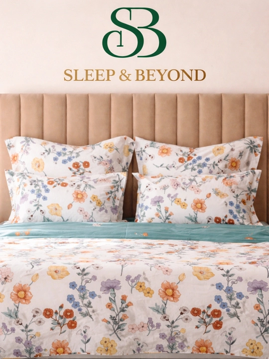 Sleep&Beyond organik choyshablari, AQSH, satin, 100% paxta - 