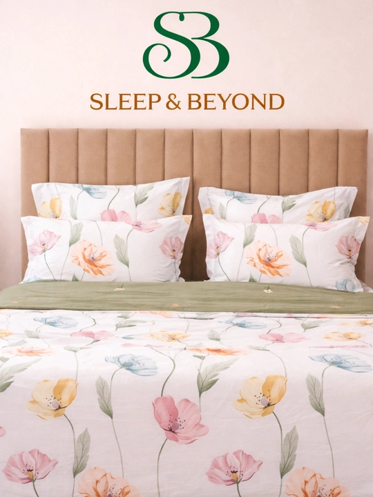 Sleep&Beyond organik choyshablari, AQSH, satin, 100% paxta - 