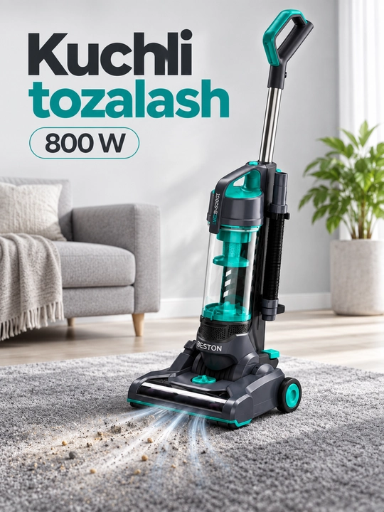 Beston VCB-S20GT vertikal changyutgich, 800 W, konteynerli, simli - 