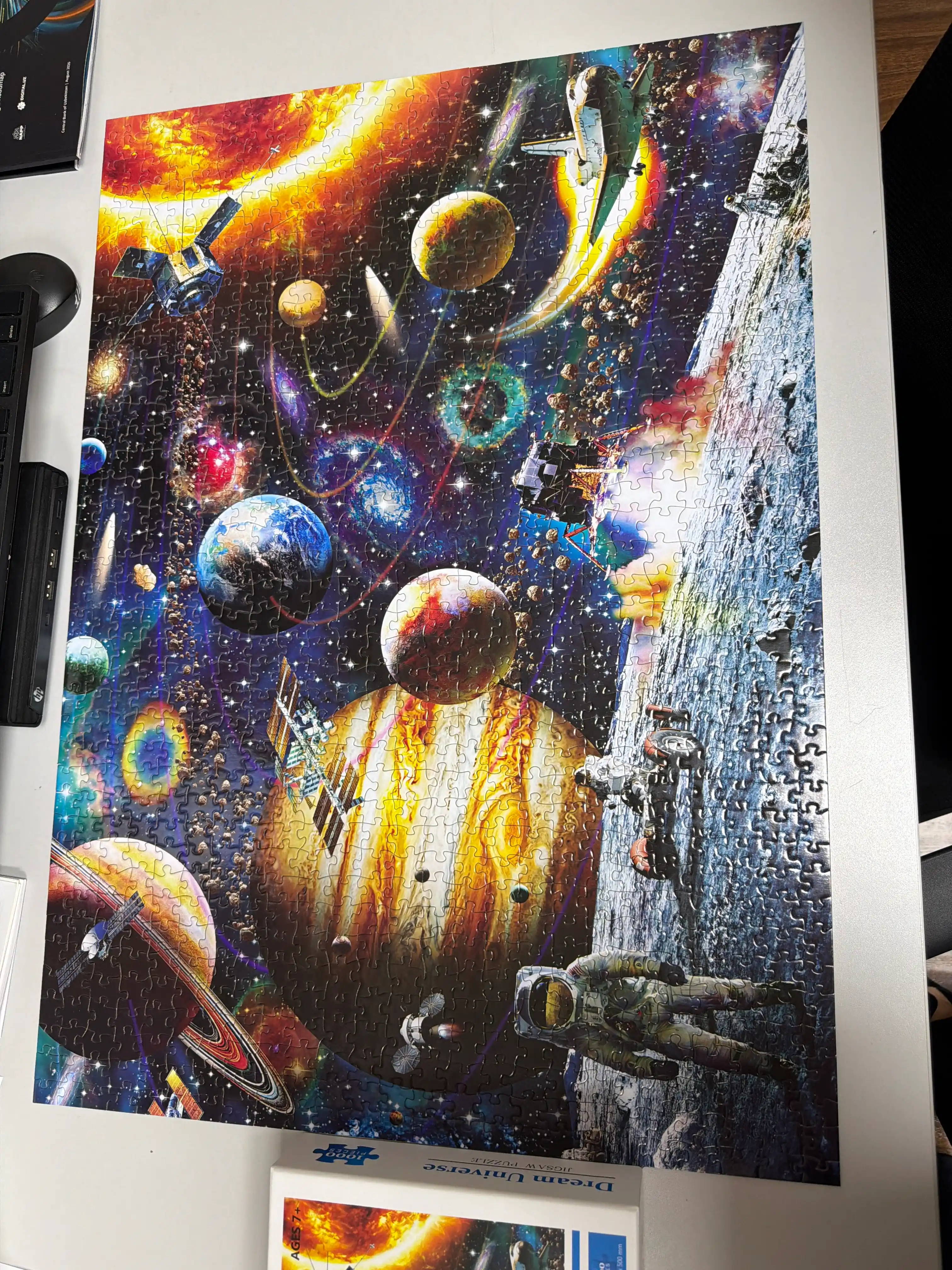 Puzzle pazl 1000 va 1500 bo'lakli, mazayka mozaika, kattalar va bolalar uchun, 8 ta syujet