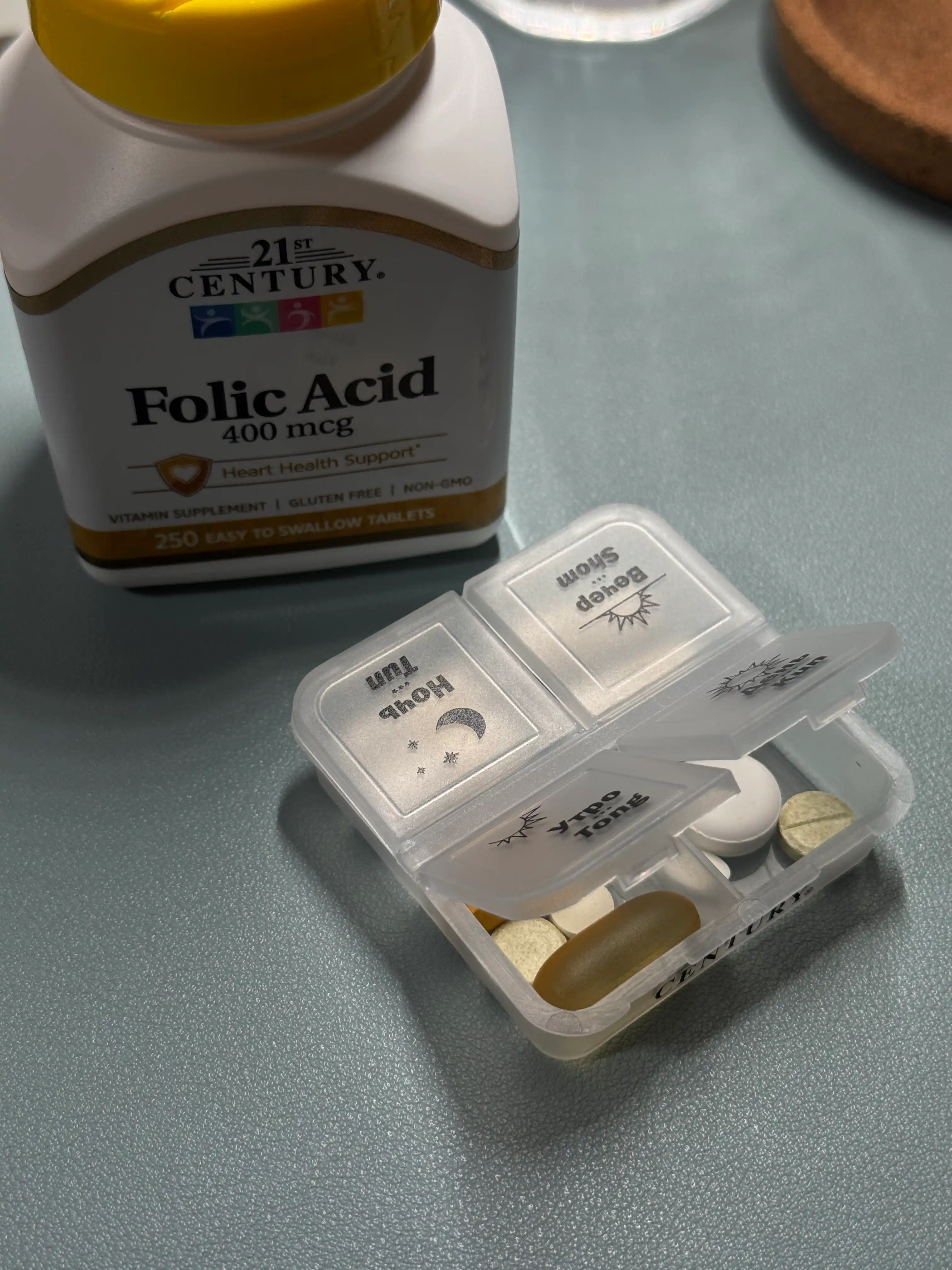 Foliy kislotasi 400 mkg, 21st Century Folica Acid, 250 ta tab, Halol