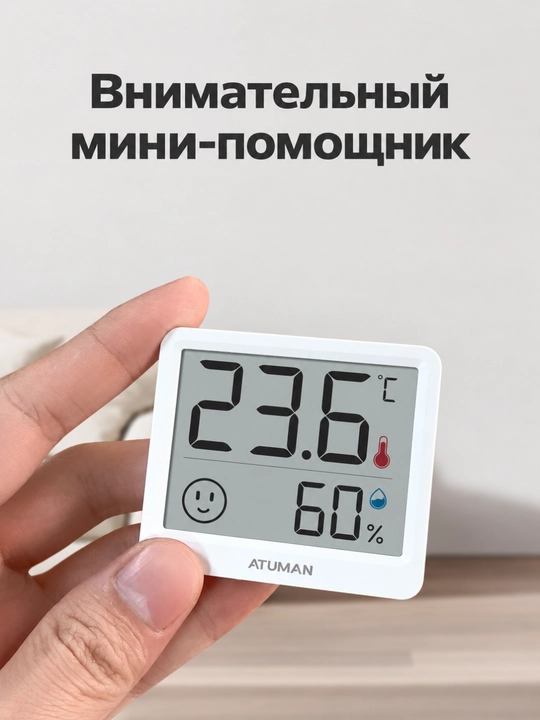Xiaomi ATuMan Duka TH mini harorat va namlik sensori