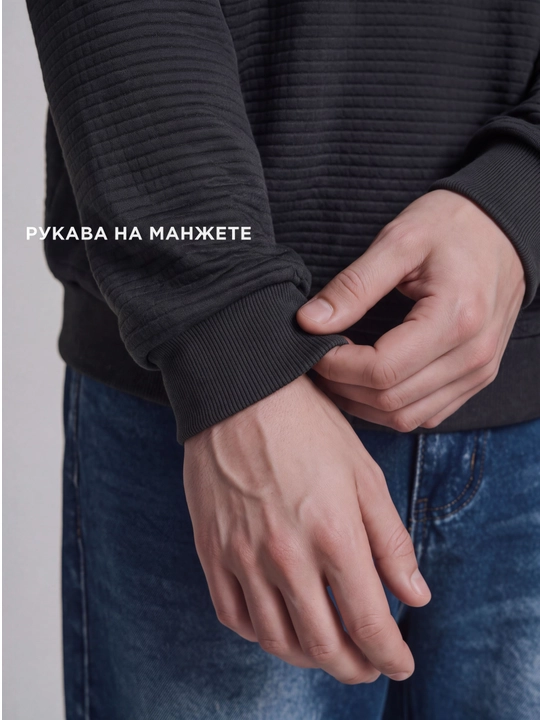 ТВОЕ oversize trikotaj svitshot, ichki tukli qatlamsiz