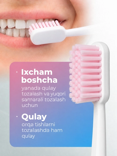 Revyline SM 6000 Smart yumshoq tish cho‘tkasi, tish va milklarni tozalash uchun