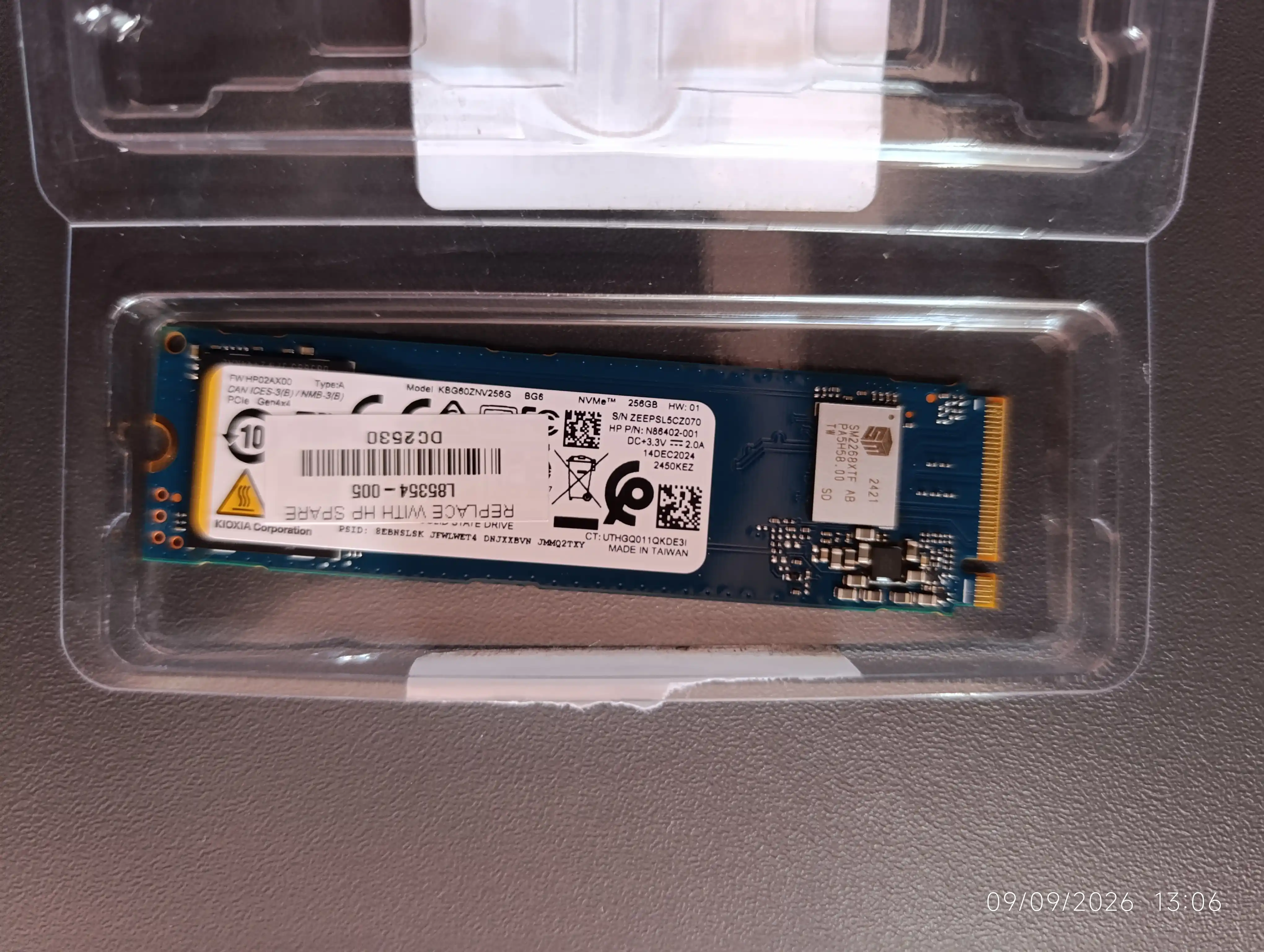 PK va noutbuk uchun SSD nvme M.2 2280 PCIe Gen4 256 GB, 512 GB, 1 TB