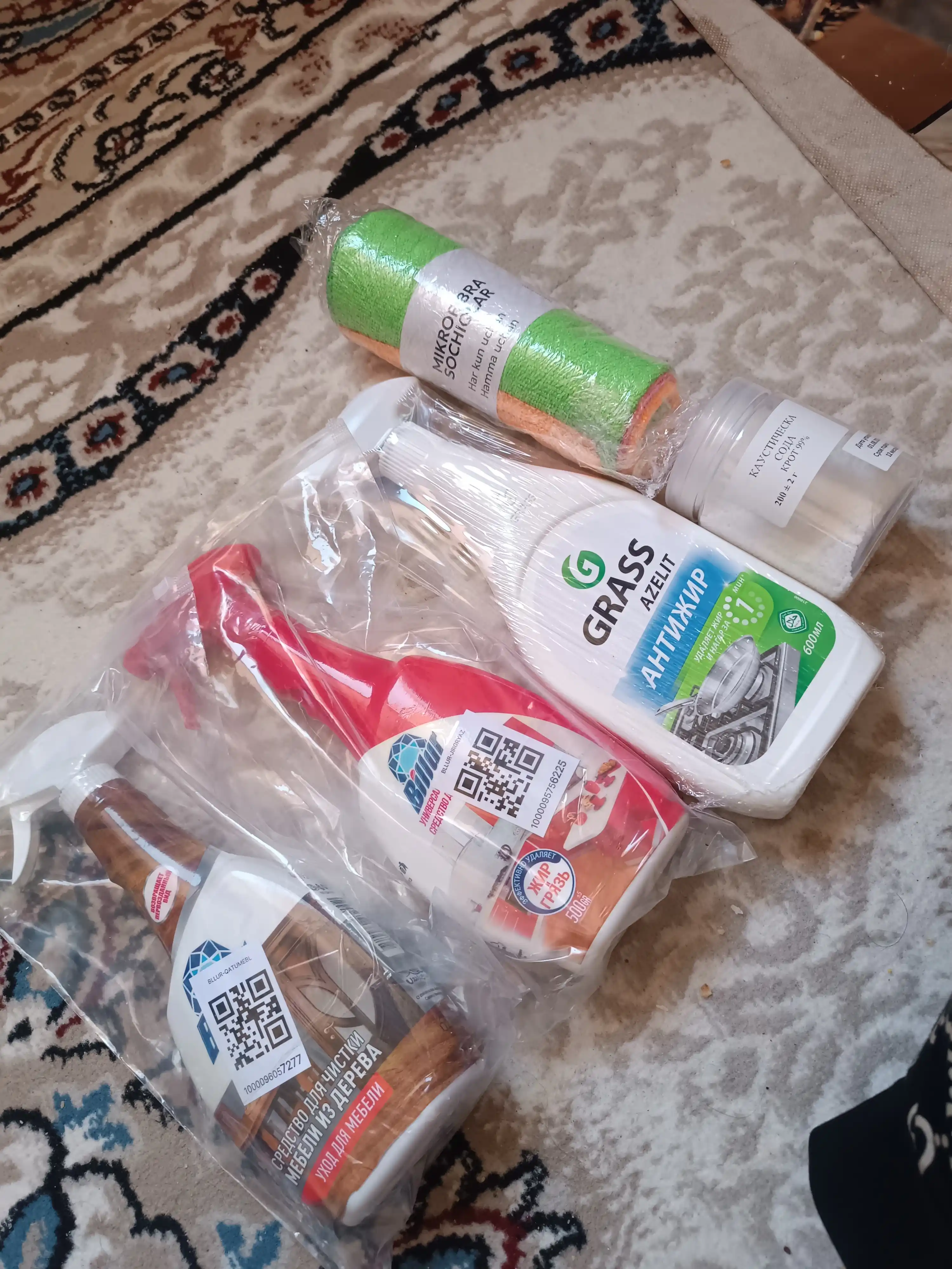 Микрофибровая салфетка для уборки, универсальное полотенце для кухни, в наборе 3 штуки