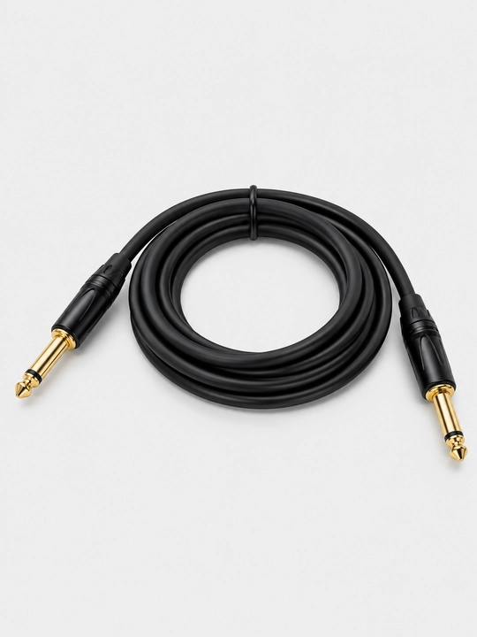 Аудиокабель Jack 6.5 — Jack 6.5 Mono, 1.5 м, кабель для аудиотехники