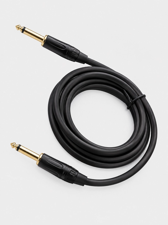 Аудиокабель Jack 6.5 — Jack 6.5 Mono, 1.5 м, кабель для аудиотехники