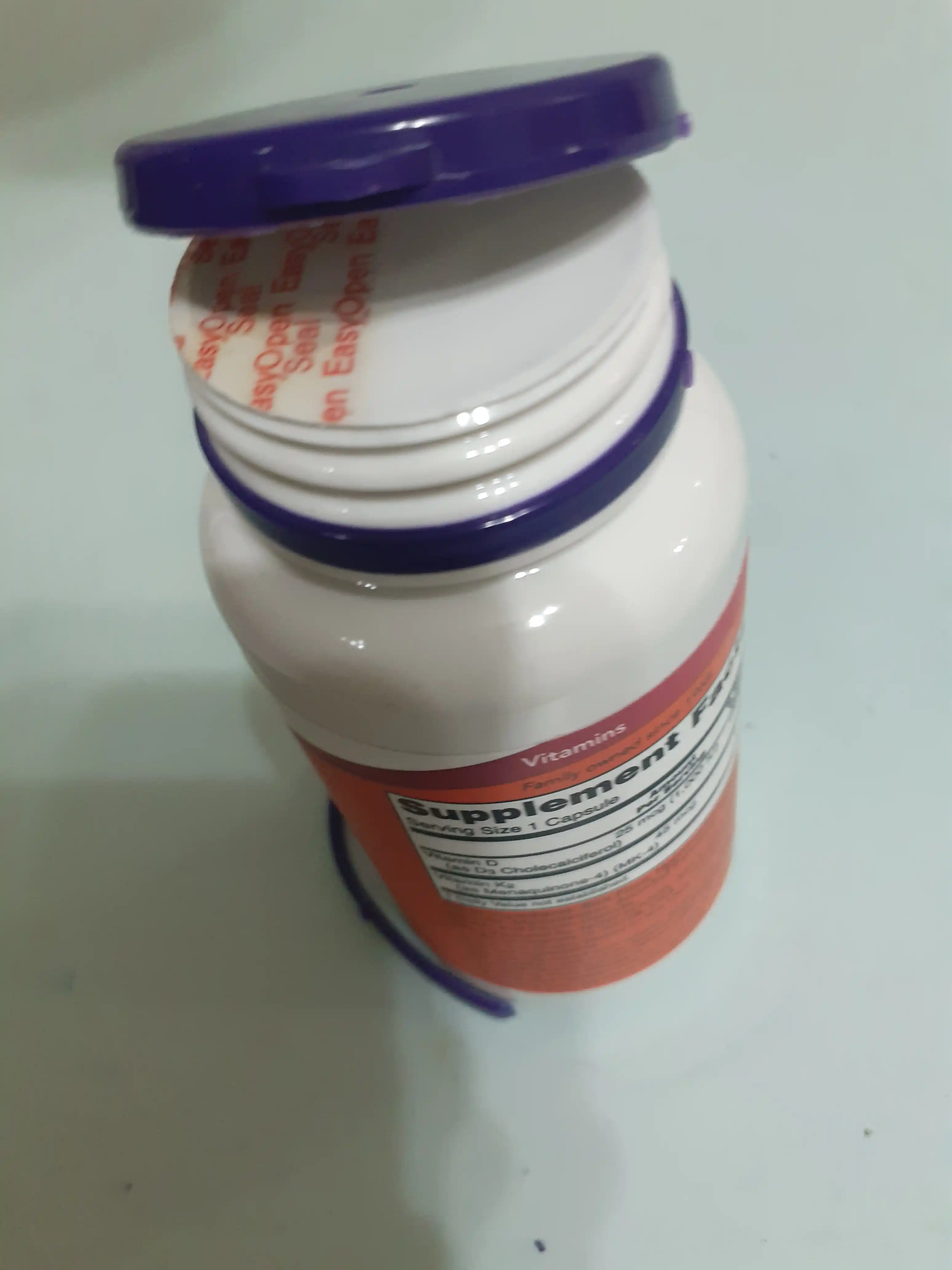 NOW FOODS, Витамин D3 и K2, 1000 ME / 45 мкг, 120 капсул, Халяль