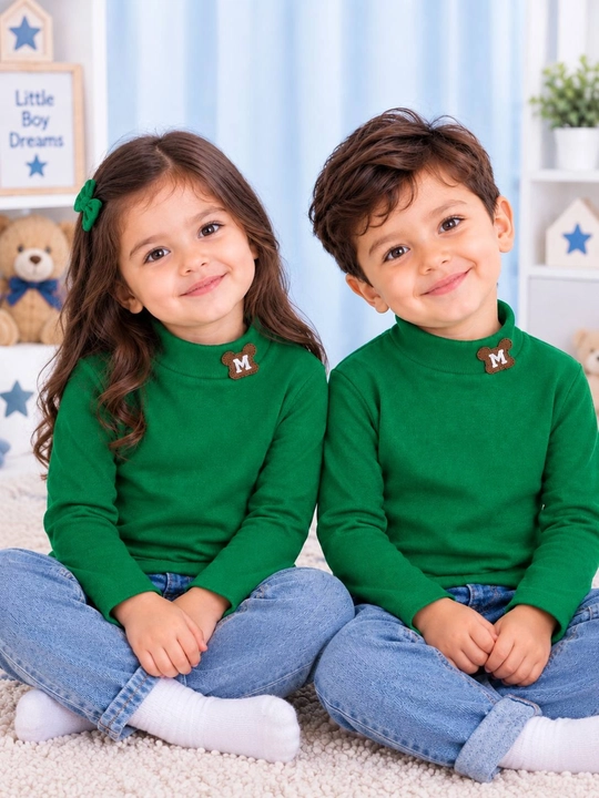 Водолазка для девочек и мальчиков, 1–6 лет