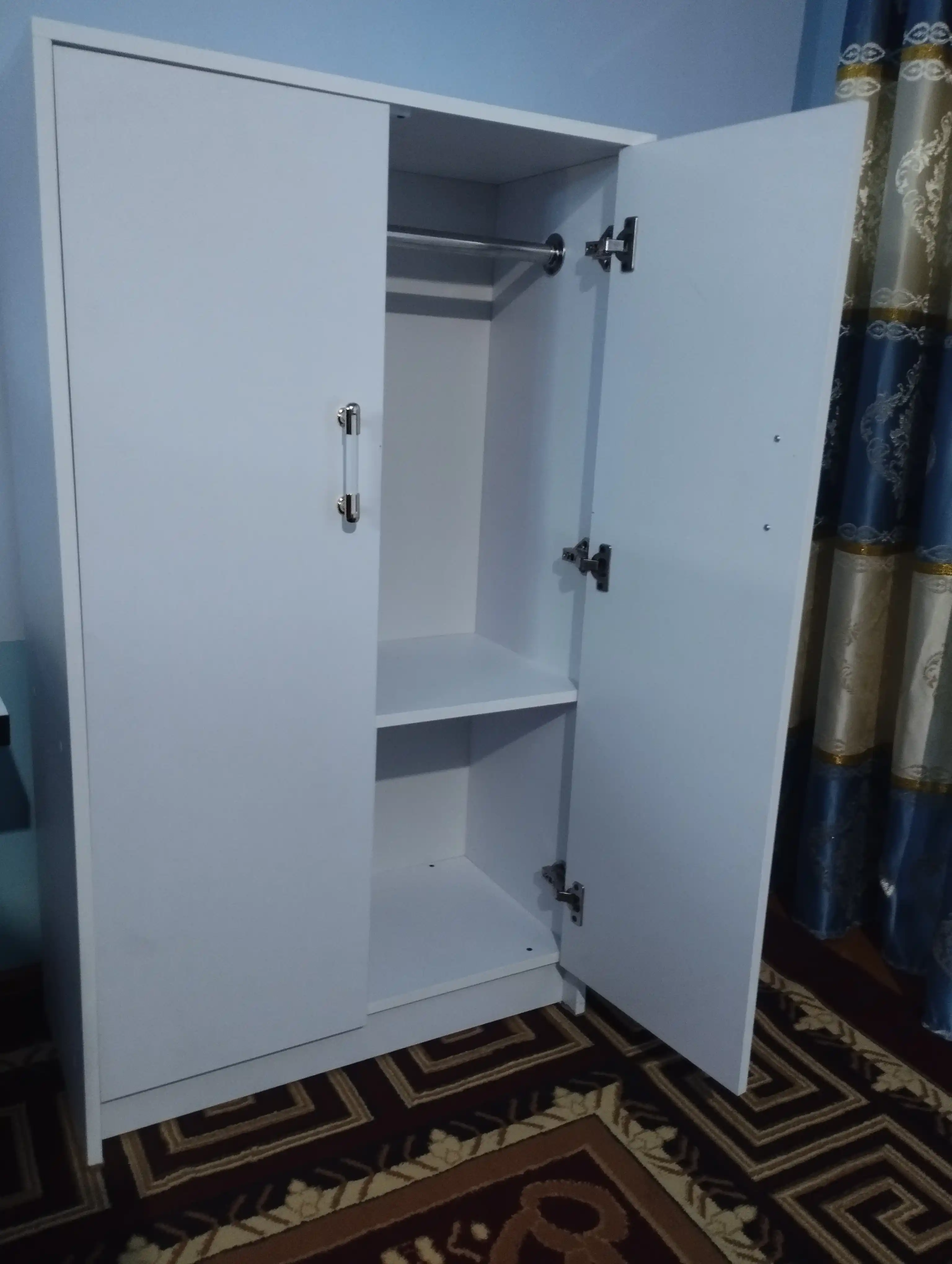 Детский шкаф POTTER с полками для одежды, полностью собранный, 120x70x35 см