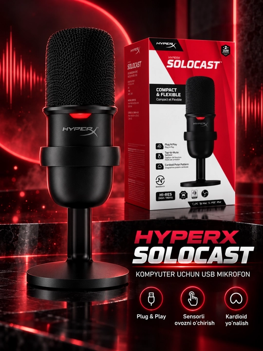 Микрофон HyperX SoloCast
