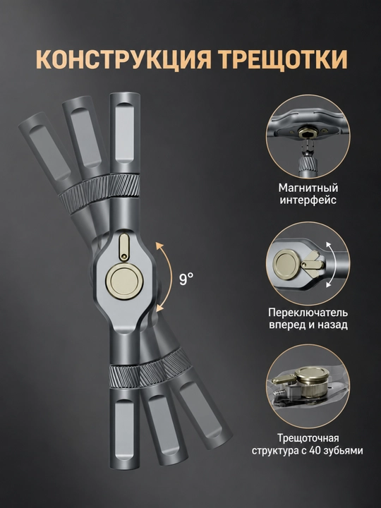 Набор отверток ATUMAN RS1 24 предметов