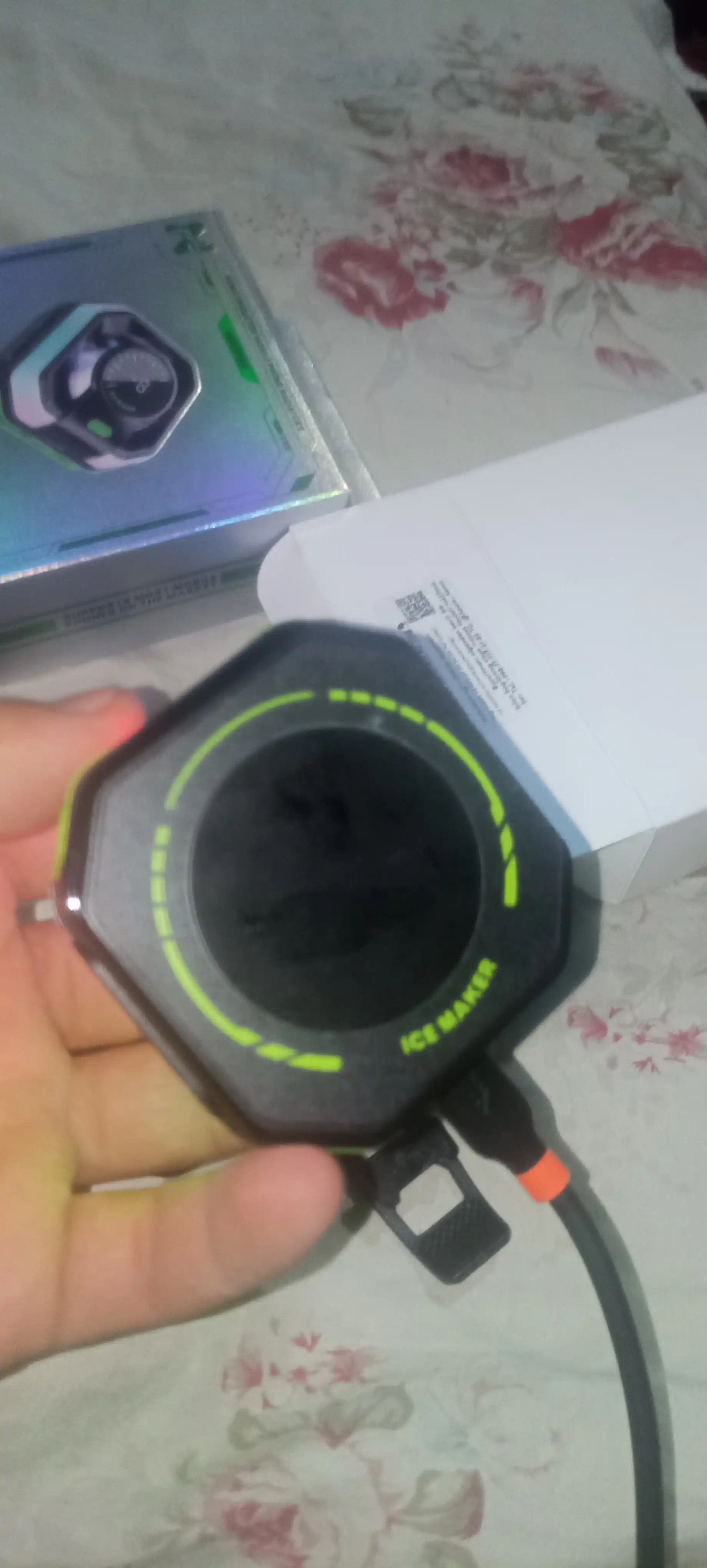 HK-5 Pro Kuler telefon va planshetlar uchun sovutgich kuller memo, pubg geymerlar uchun