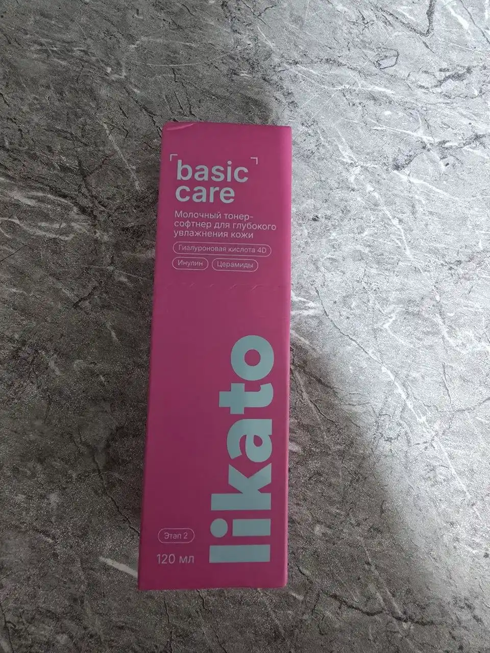 Yuz uchun namlantiruvchi toner Likato Basic Care, quruqlik va suvsizlanishga qarshi, 120 ml