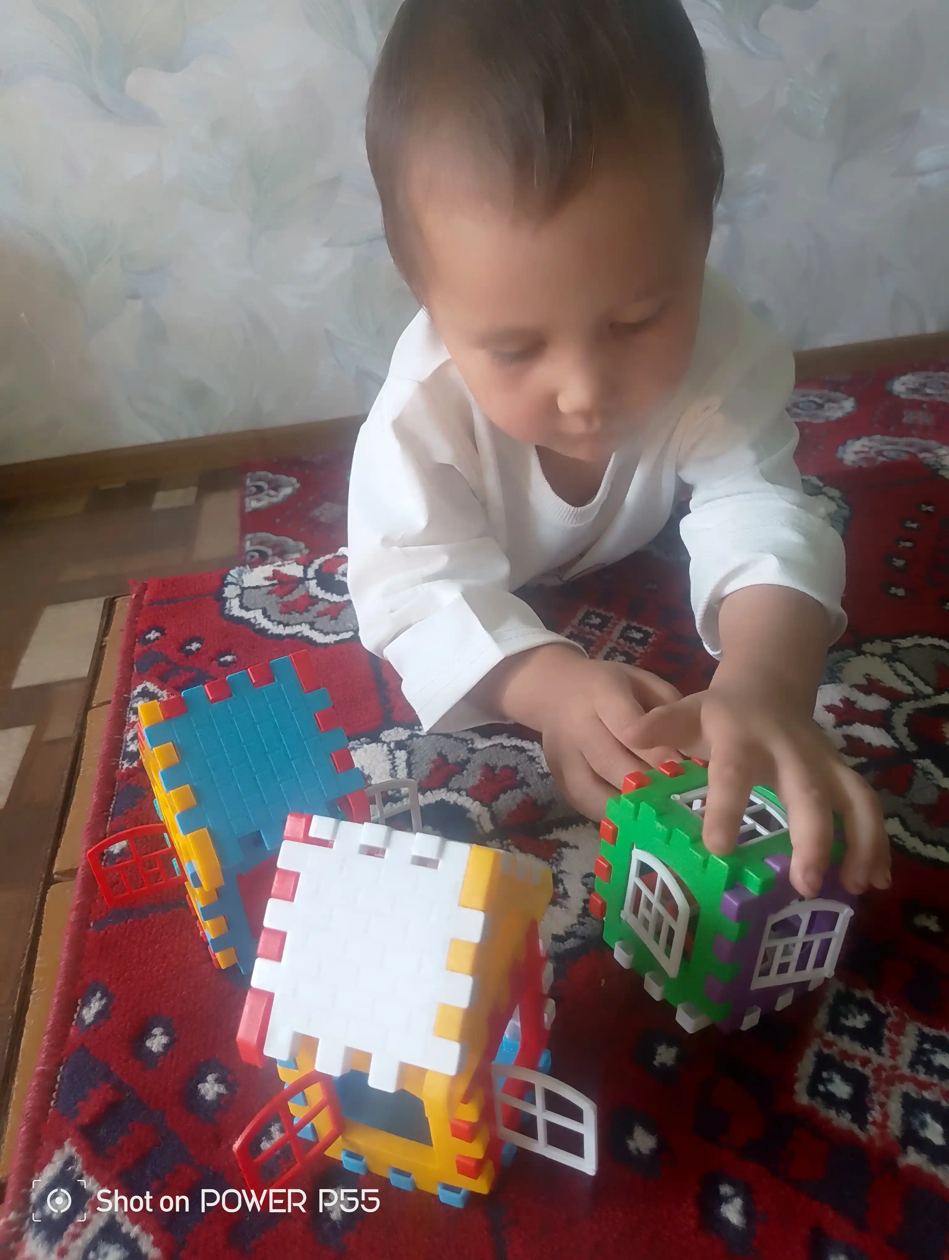 Лего-домик для детей, конструктор для умственного развития ребенка