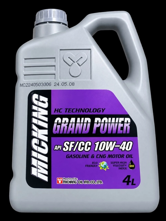 MICKING GRAND POWER 10W-40 (4 л) — Синтетическое моторное масло японского качества! - 