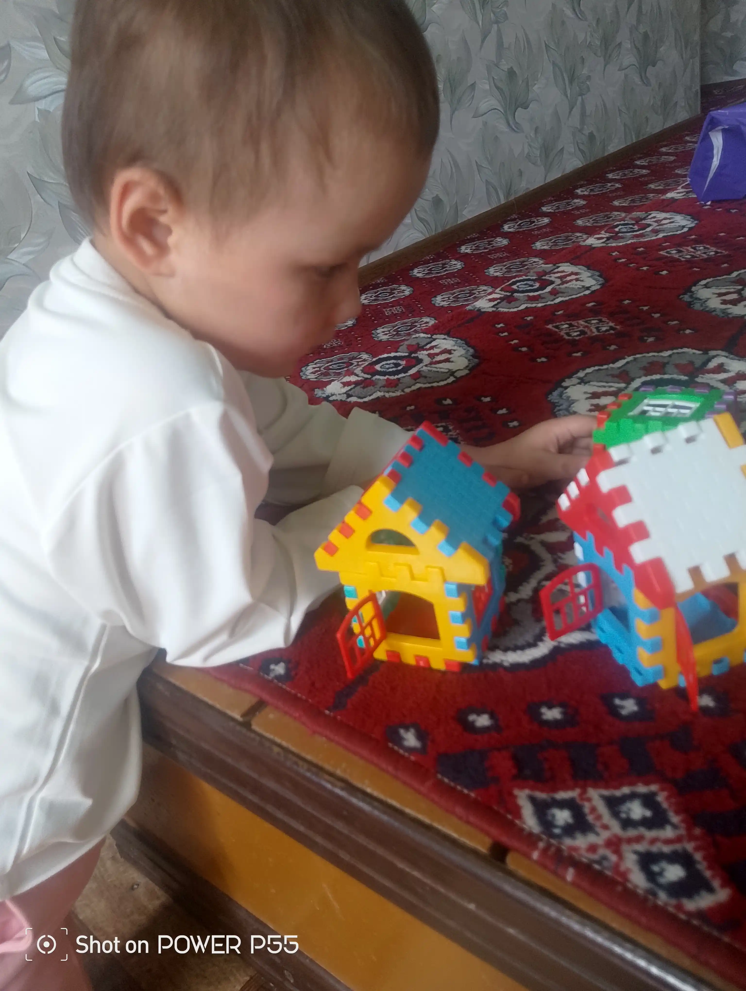 Лего-домик для детей, конструктор для умственного развития ребенка