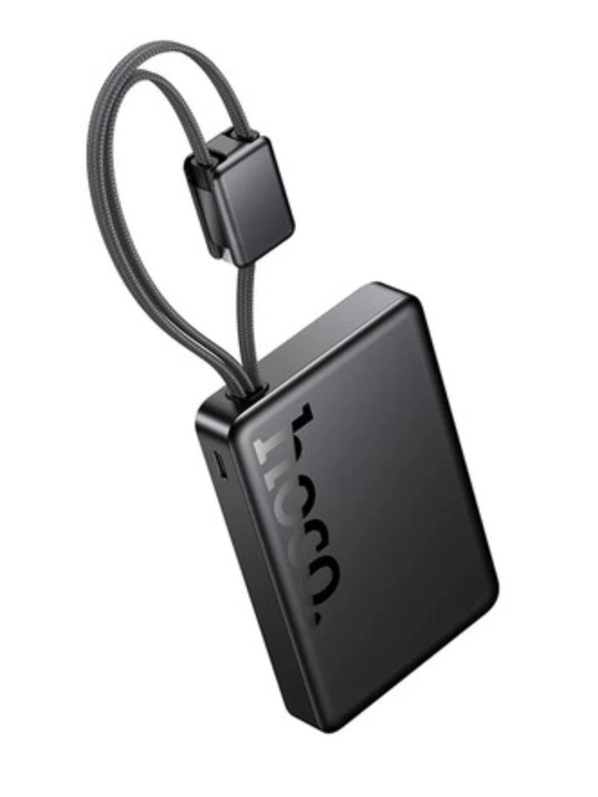 HOCO Q56 Power Bank 10000 мАч, магнитный, беспроводная зарядка 15W, 2 кабеля