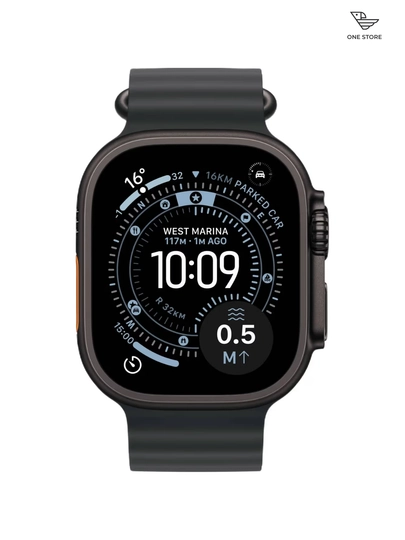 Умные часы Apple Watch Ultra 3 49 мм Black Titanium, Black Ocean Band