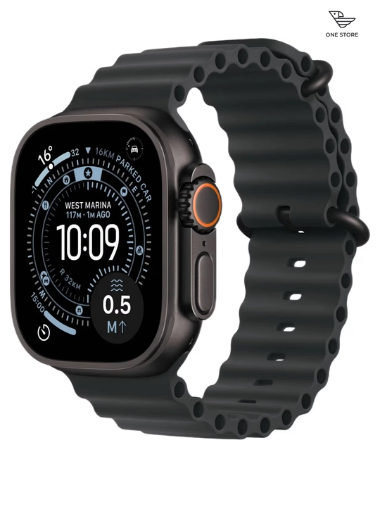 Умные часы Apple Watch Ultra 3 49 мм Black Titanium, Black Ocean Band