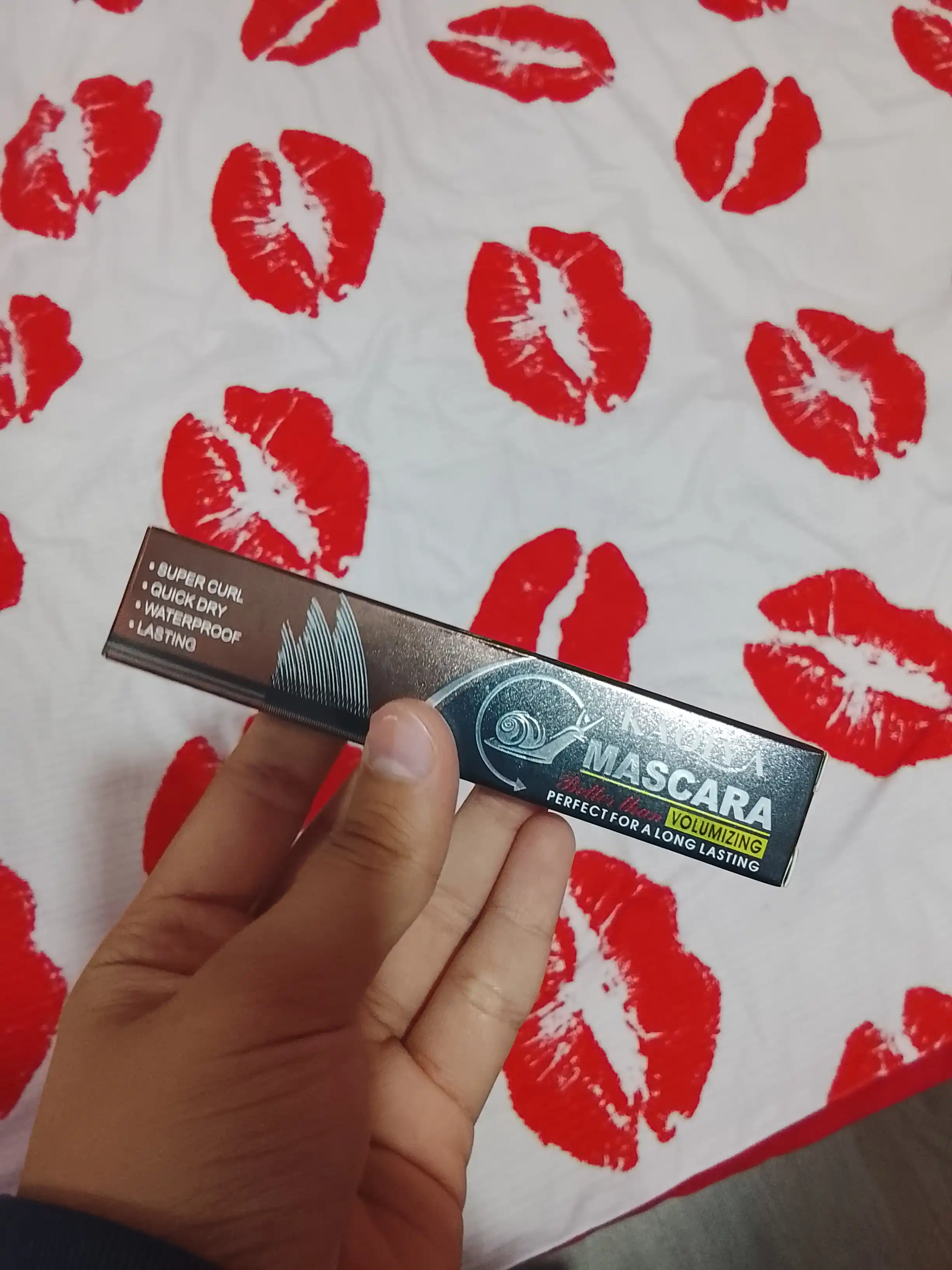 Тушь для ресниц, Mascara, черная, водостойкая