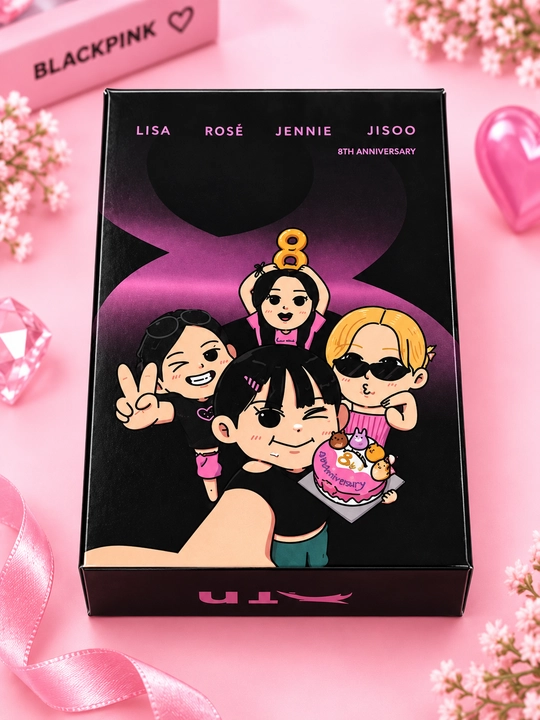 K-Pop BlackPink kolleksion Lomo kartalar, 55 dona - 