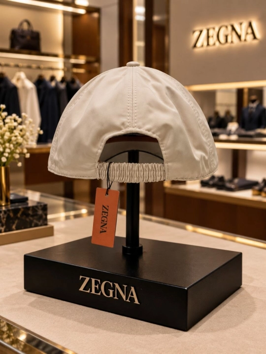 Классическая кепка в стиле ZEGNA для мужчин