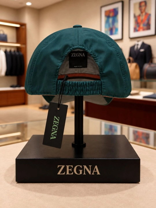 Классическая кепка в стиле ZEGNA для мужчин